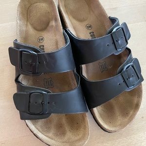 Womens Black Sandals
